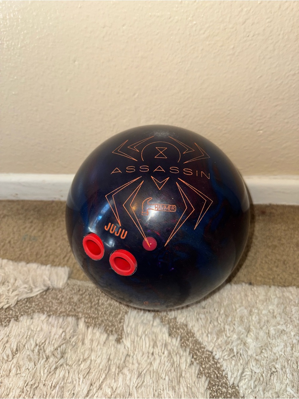 Hammer Assassin Bowling Ball in Dark Blue